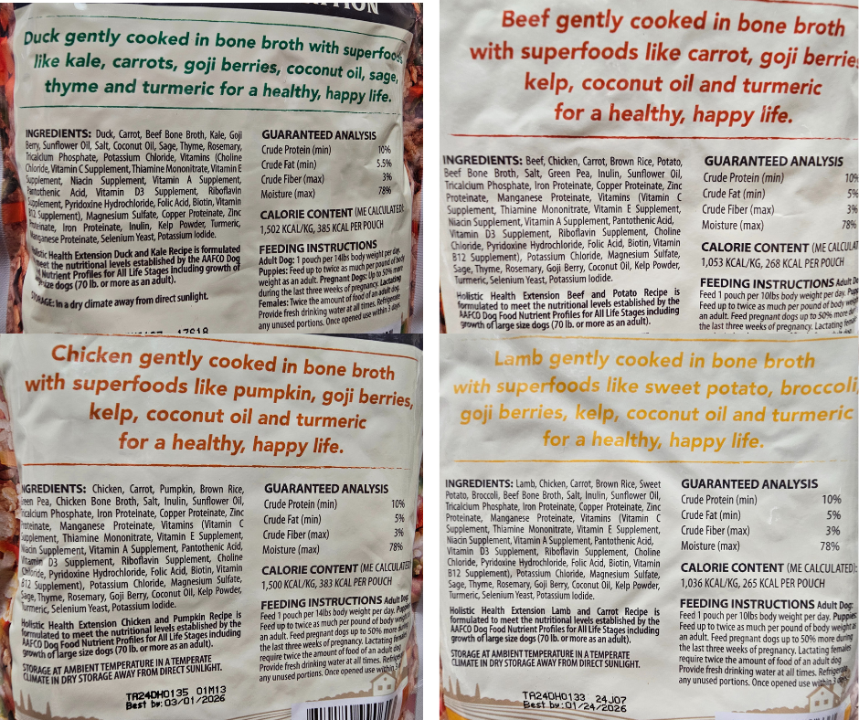 Holistic Health Extension Dog Food