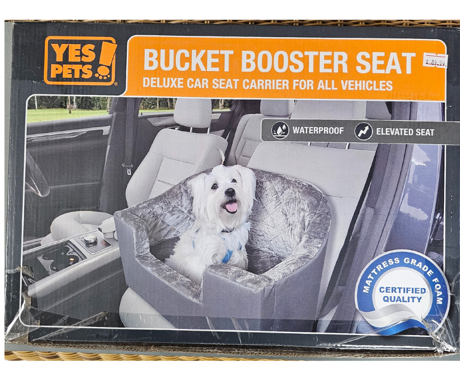 Bucket booster dog car seat best sale