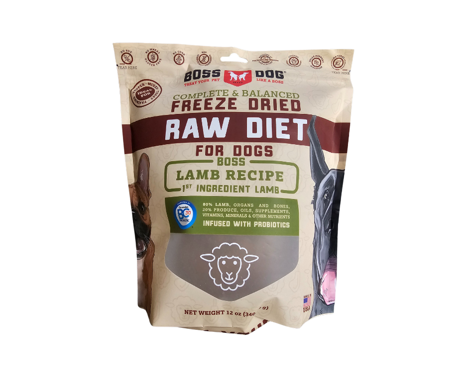 Boss Dog Freeze Dried Raw Diet