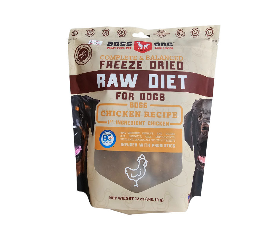 Boss Dog Freeze Dried Raw Diet